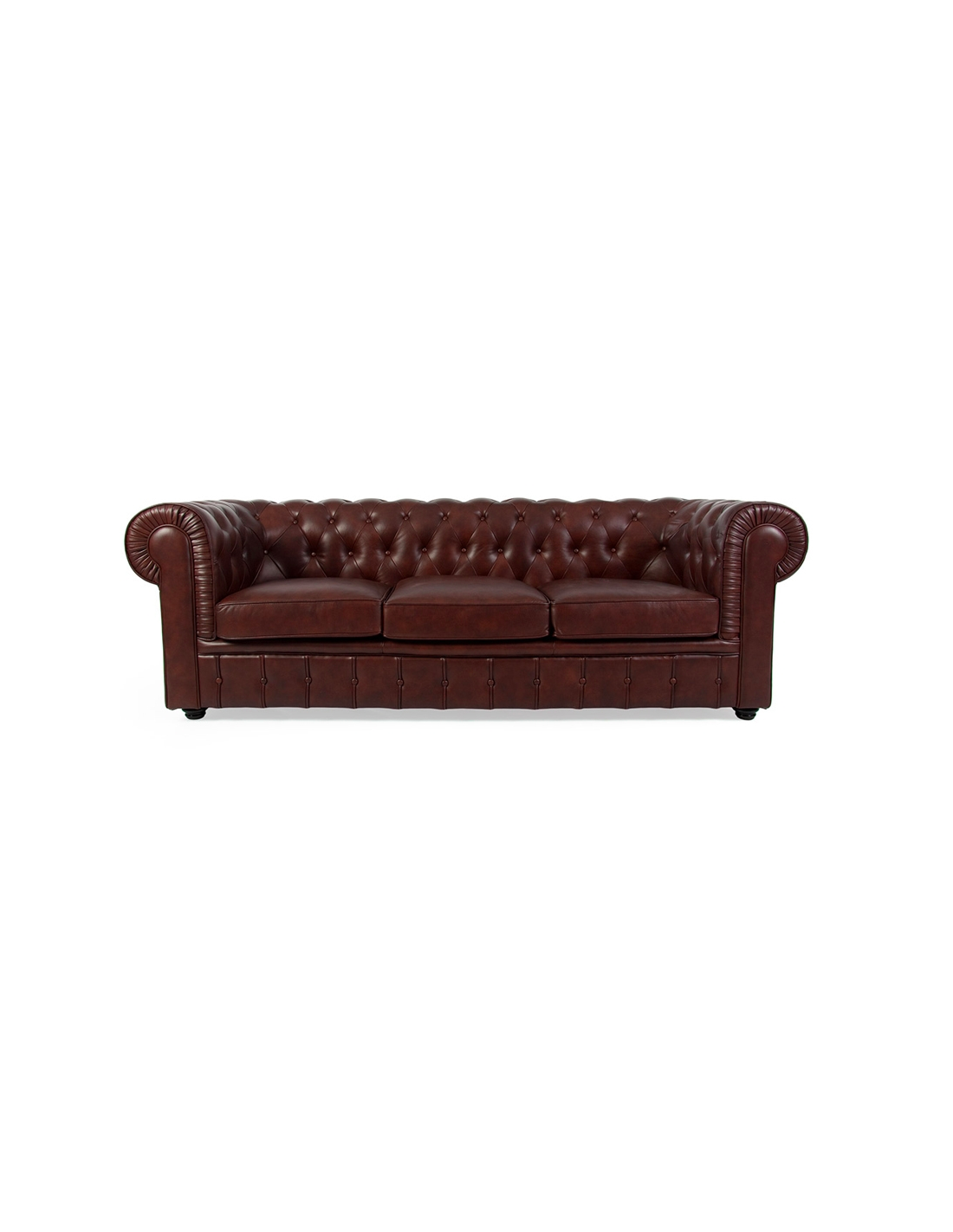 Three-Seater Chesterfield Sofa, 47% OFF